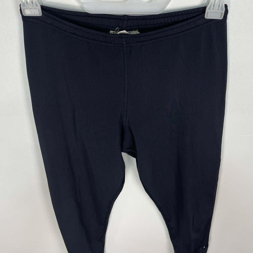 J. Crew black leggings with zippered ankles. Women’s size M - Picture 4 of 10